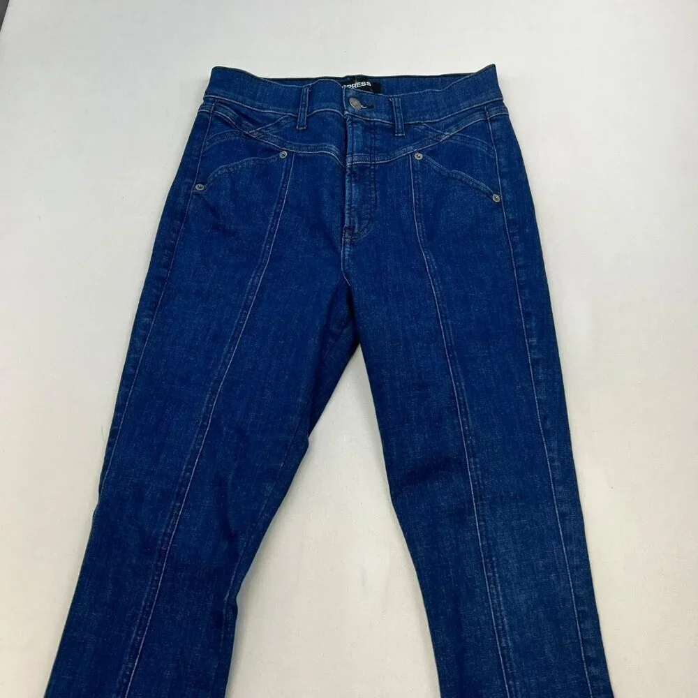 Express Womens Ankle Jeggings High Rise Size 8R